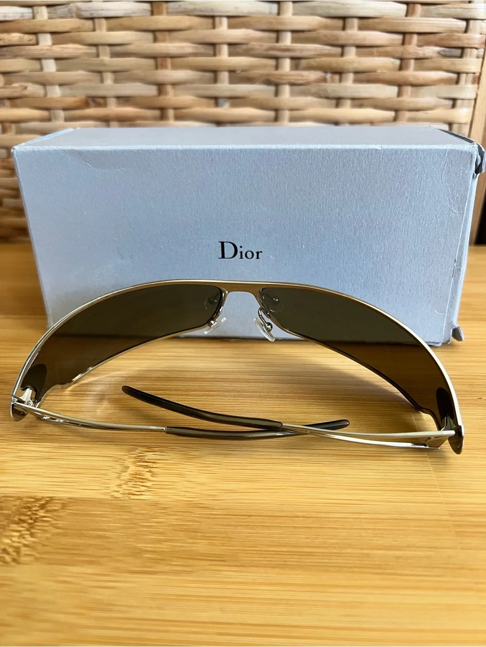 Christian Dior VINTAGE J’adore Dior sunglasses y2k silver rare jadore